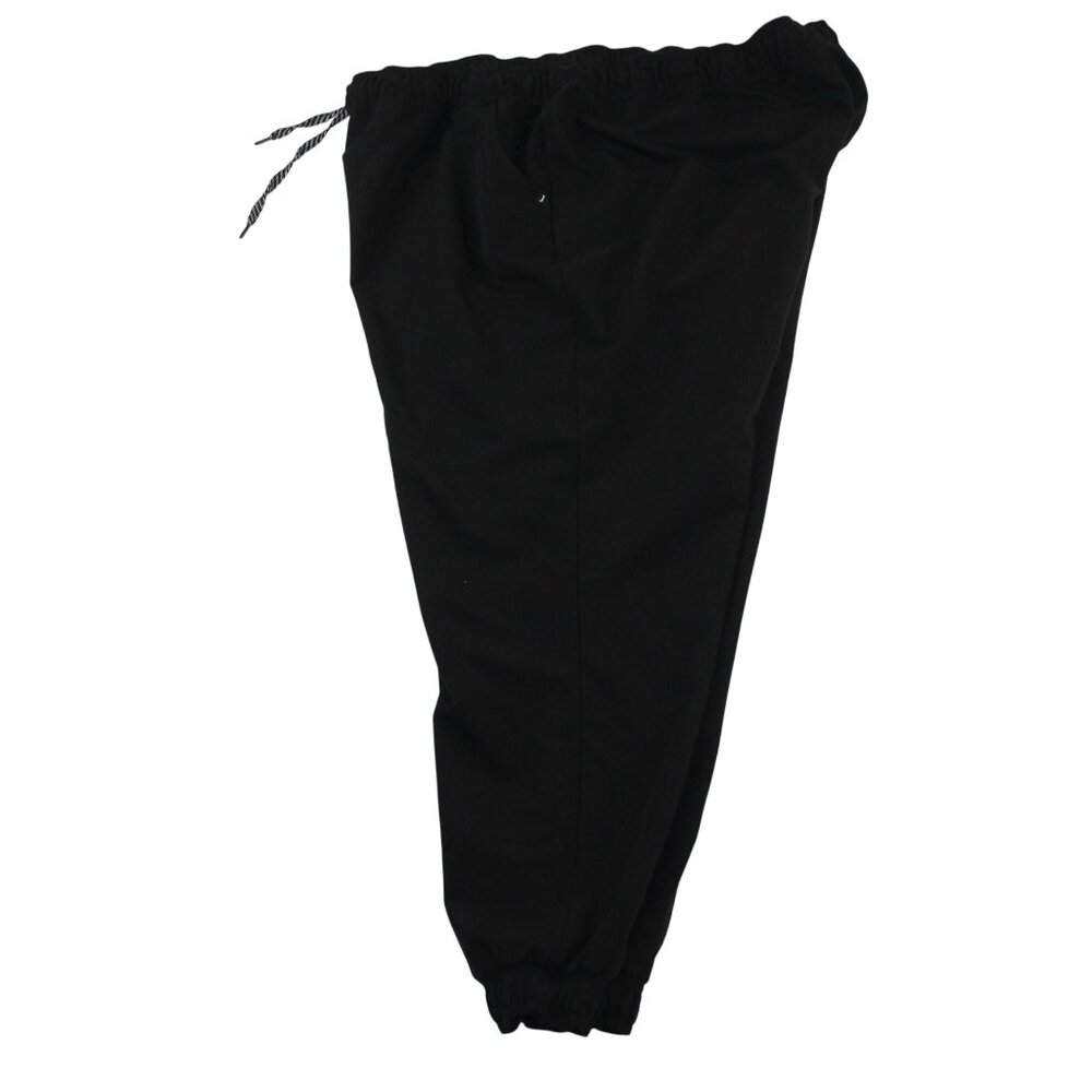 Jaanu Womens 3XL 5 Pocket Jogger Scrub Pants Black Elastic Drawstring Medical - Picture 5 of 15